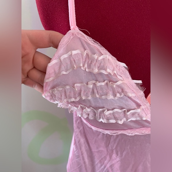 Y2K Style Babydoll Lingerie Top - Picture 3 of 4